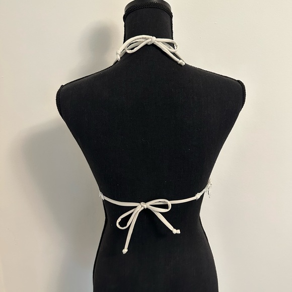 For Love and Lemons cream lace bikini top size M - Picture 2 of 4